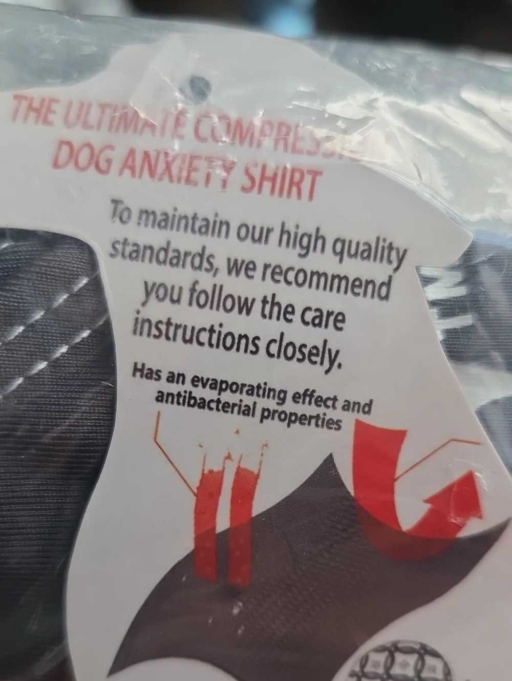 Pro Dogg Compression Anxiety Shirt Sz 2XL